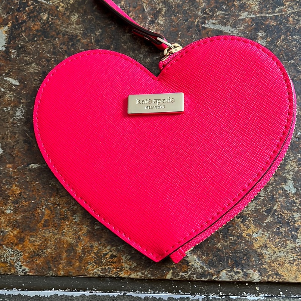 Nwot Kate spade coin purse red